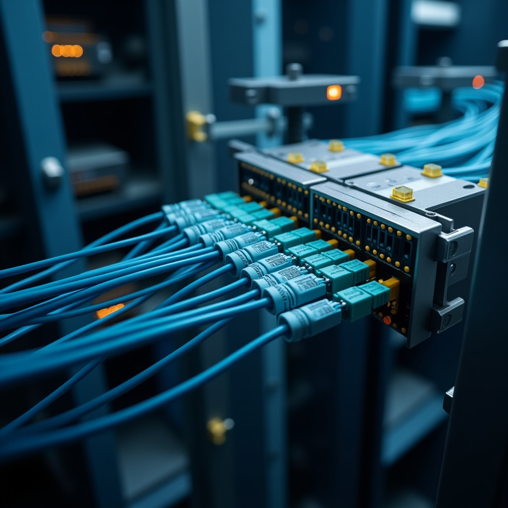 Infraestructura de red de fibra óptica